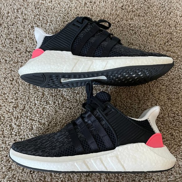 Adidas EQT Support 93/17 Core Black Turbo, Sz 11 - Picture 4 of 6